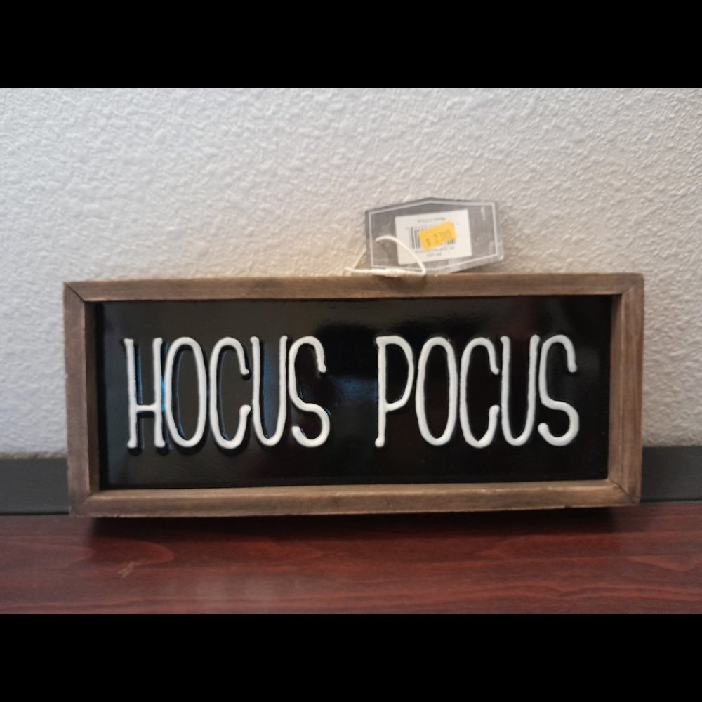 Brand New Hocus Pocus My Barnwood Sign